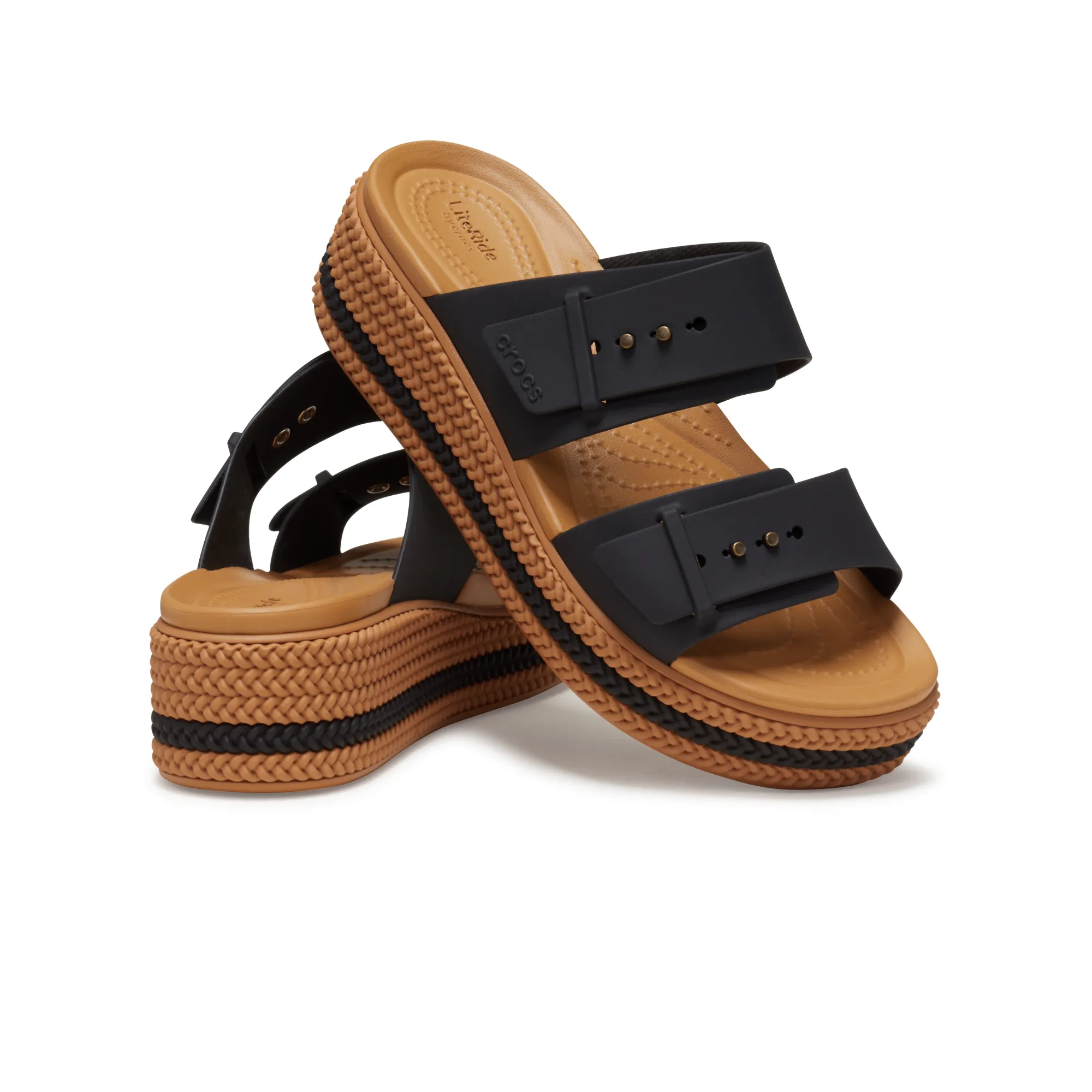 รองเท้าแตะผู้หญิง BROOKLYN WOVEN BUCKLE SANDAL