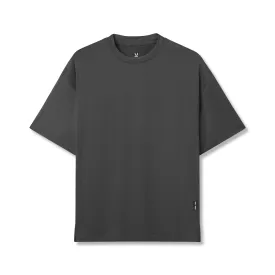 0822. AeroSilver® Oversized Tee - Space Grey