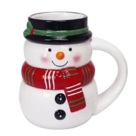 Cozy 18oz Snowy Snowman Holiday Mug