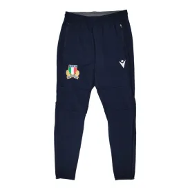 2022-2023 Italy Rugby Poly Training Pants (Navy)