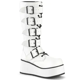 3 Inch Platform TRASHVILLE-518 White