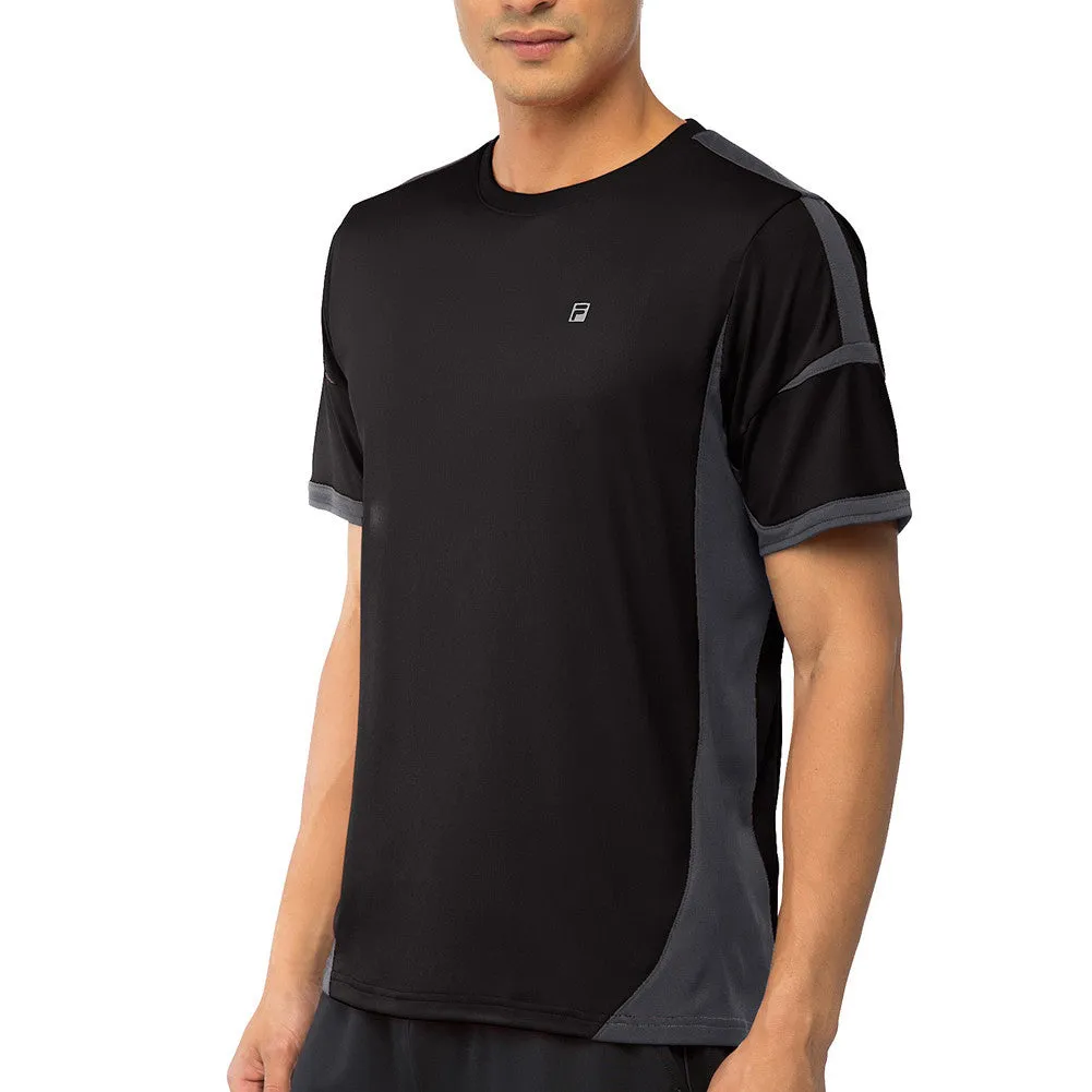 Adrenaline Jacquard Crew T-Shirt by Fila