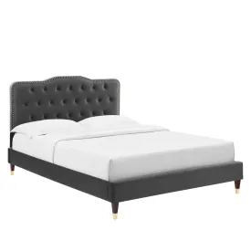 Amber Full Platform Bed By Modway - MOD-6782 - Charcoal