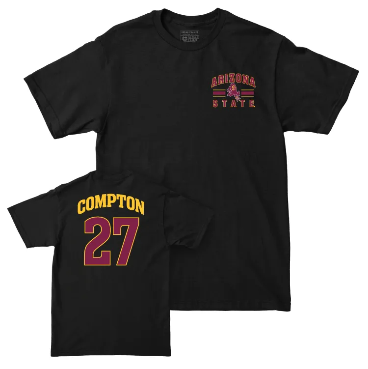 Arizona State Baseball Black Victory Tee - Brandon Compton