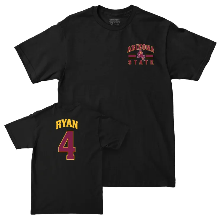 Arizona State Baseball Black Victory Tee - Jax Ryan