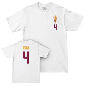 Arizona State Baseball White Logo Comfort Colors Tee - Jax Ryan