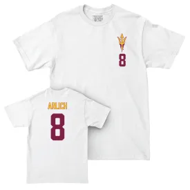 Arizona State Baseball White Logo Comfort Colors Tee  - Max Arlich