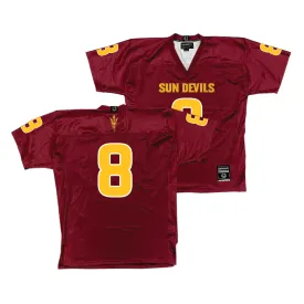 Arizona State Football Maroon Jersey - Jordan Crook