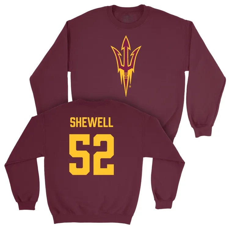 Arizona State Football Maroon Legacy Crew - Ian Shewell