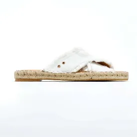 Betty Basics Moama Slides in White