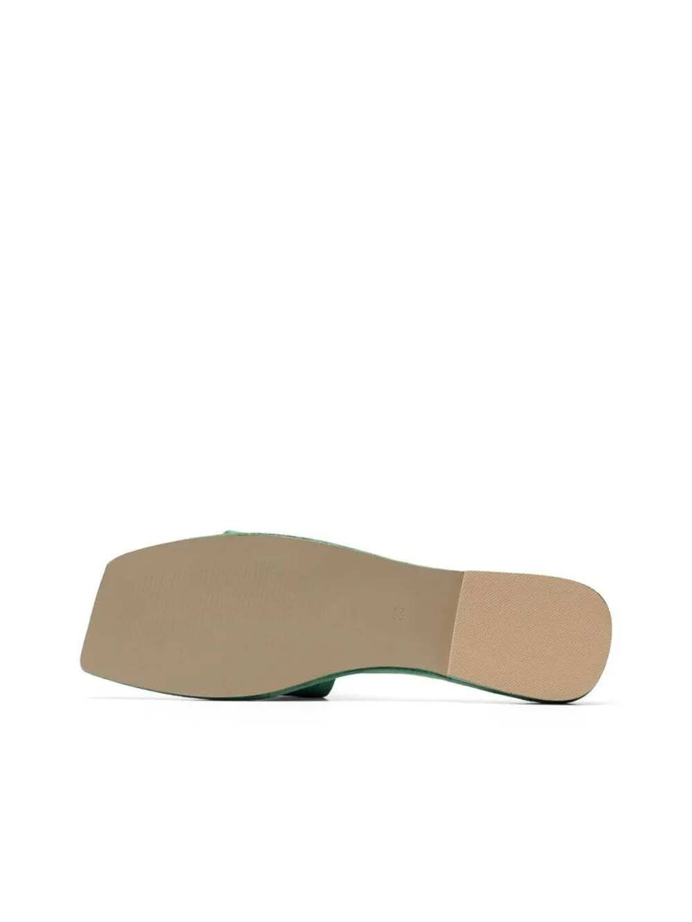 Bianco LILLIE mules, green