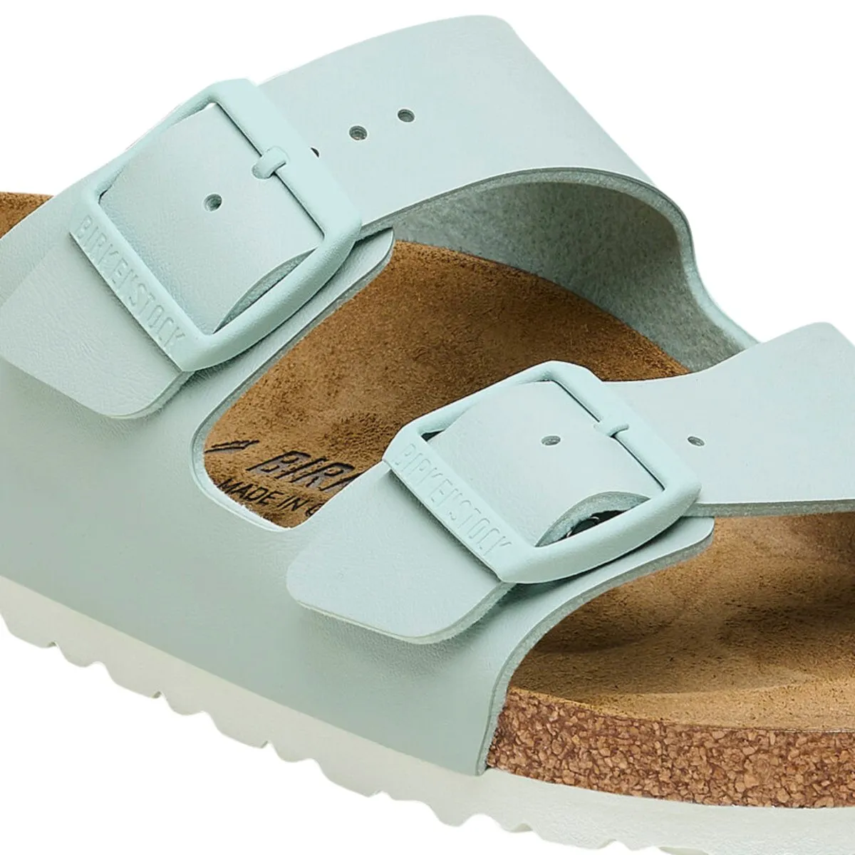 Birkenstock Women's Arizona Birko-Flor Surf Green