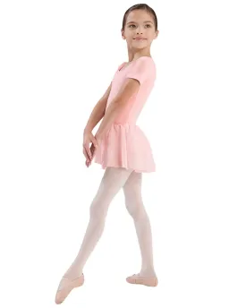 Bloch Classic Cap Sleeve Skirted Ballet Dress - CL5342 Girls