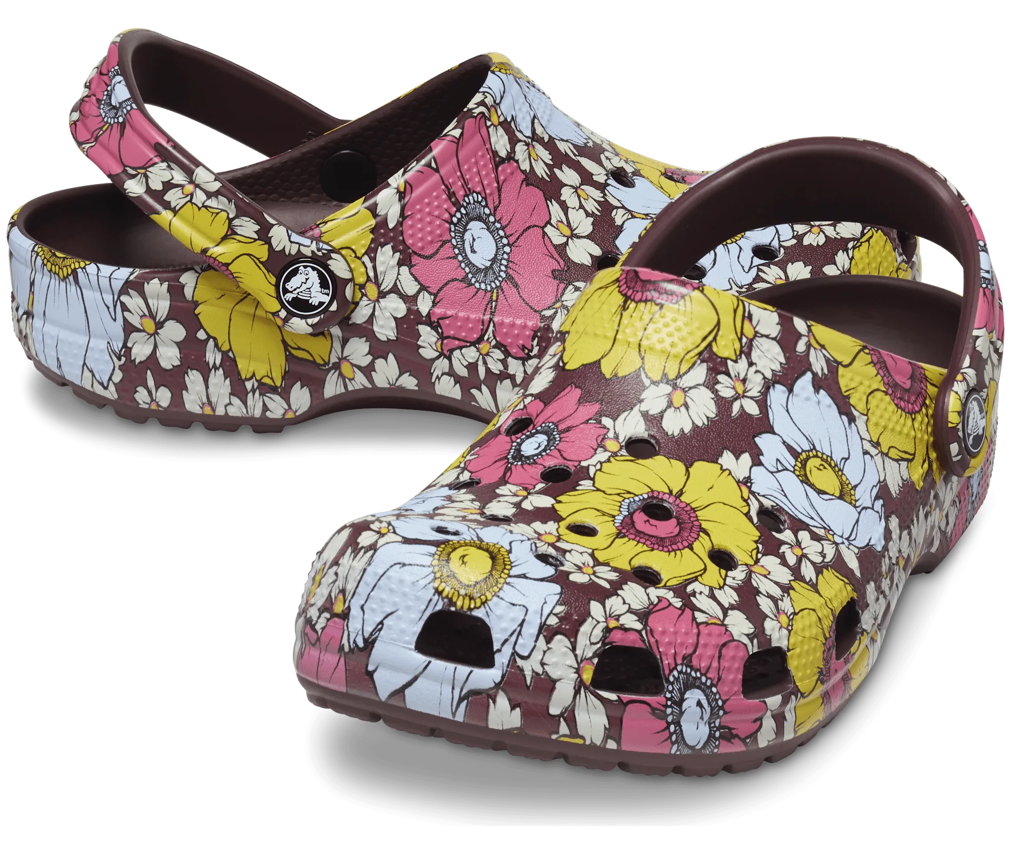 Classic Retro Floral Clog