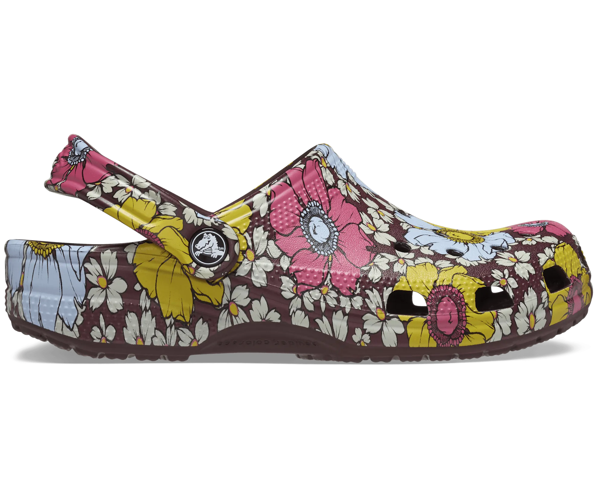 Classic Retro Floral Clog