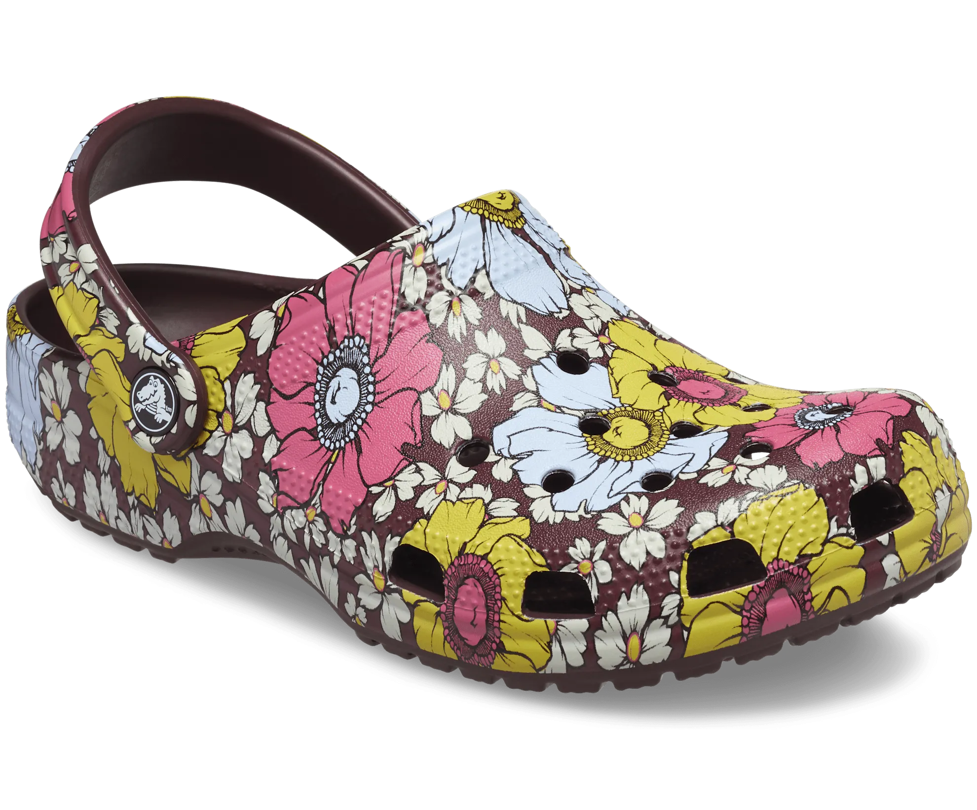 Classic Retro Floral Clog