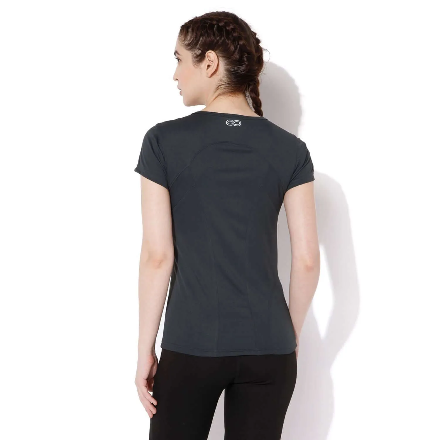 Contour Training Tee Dark Grey