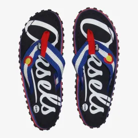 Cursive Colorado Flag Sandals