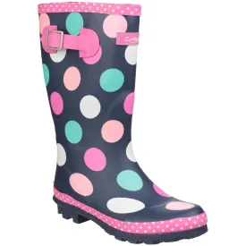 Dotty Jnr Pull On Wellington Boot