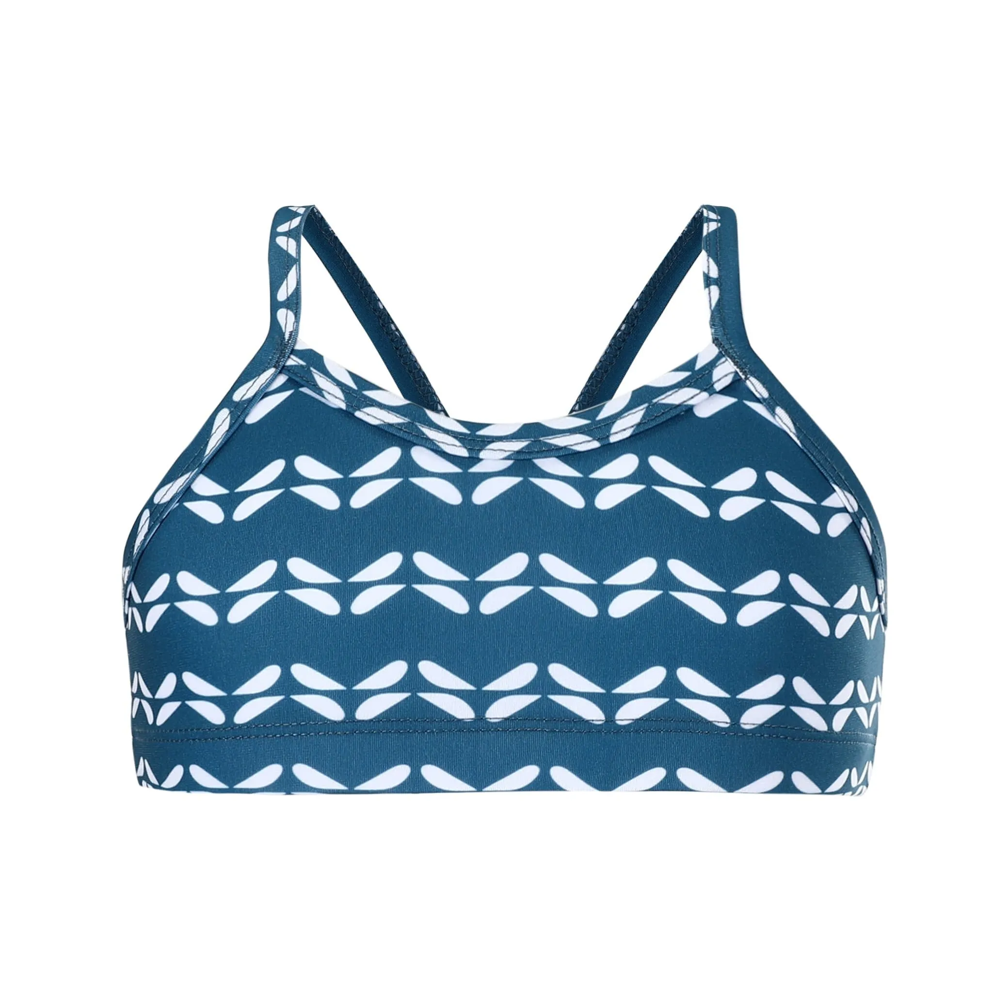 Girls Aegean Chevron Bikini Top