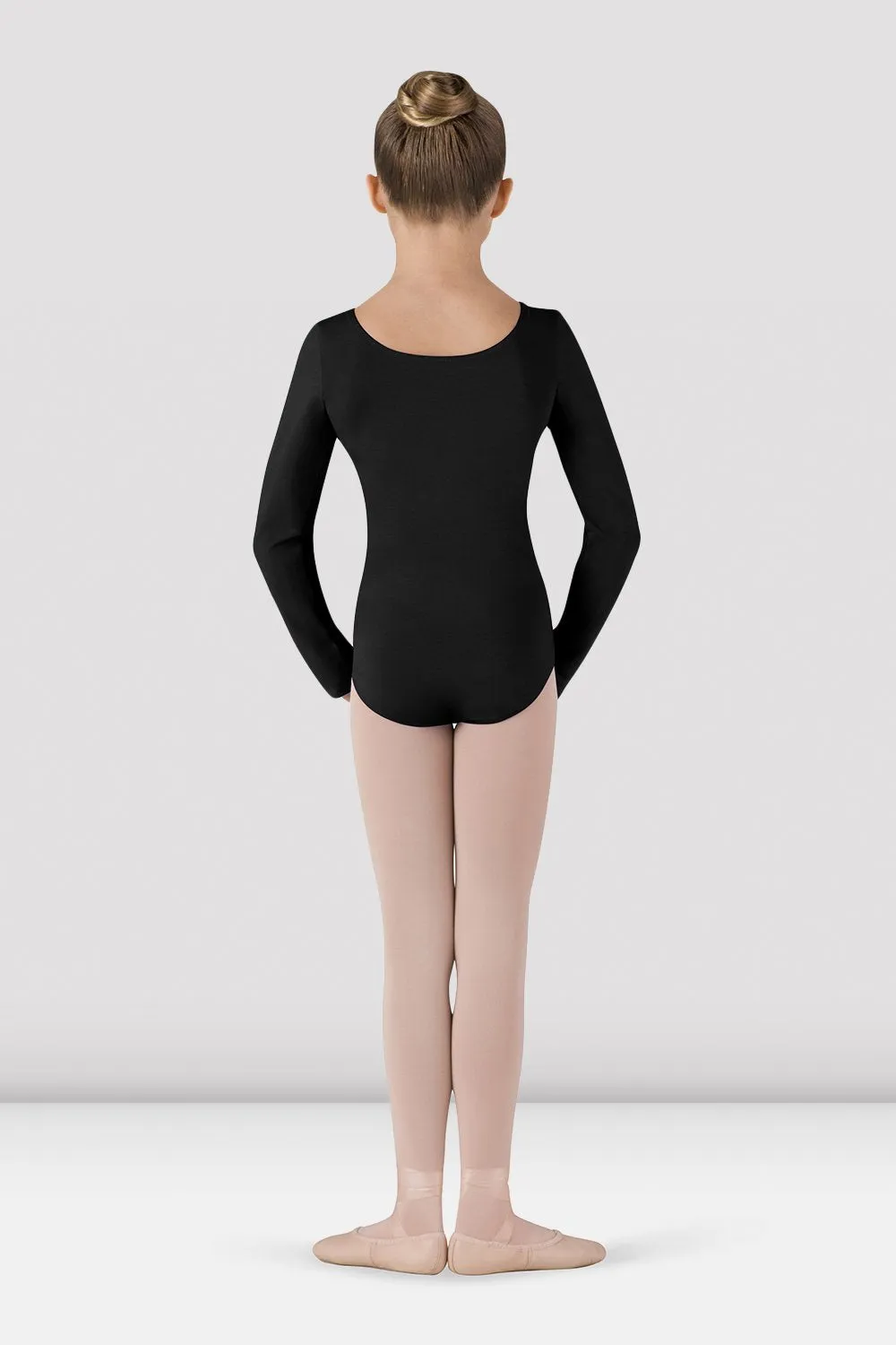 Girls Basic Long Sleeve Leotard