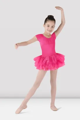 Girls Ife Heart Back Tutu Leotard