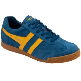 Gola Trainers Harrier Suede Marine Blue CMA192