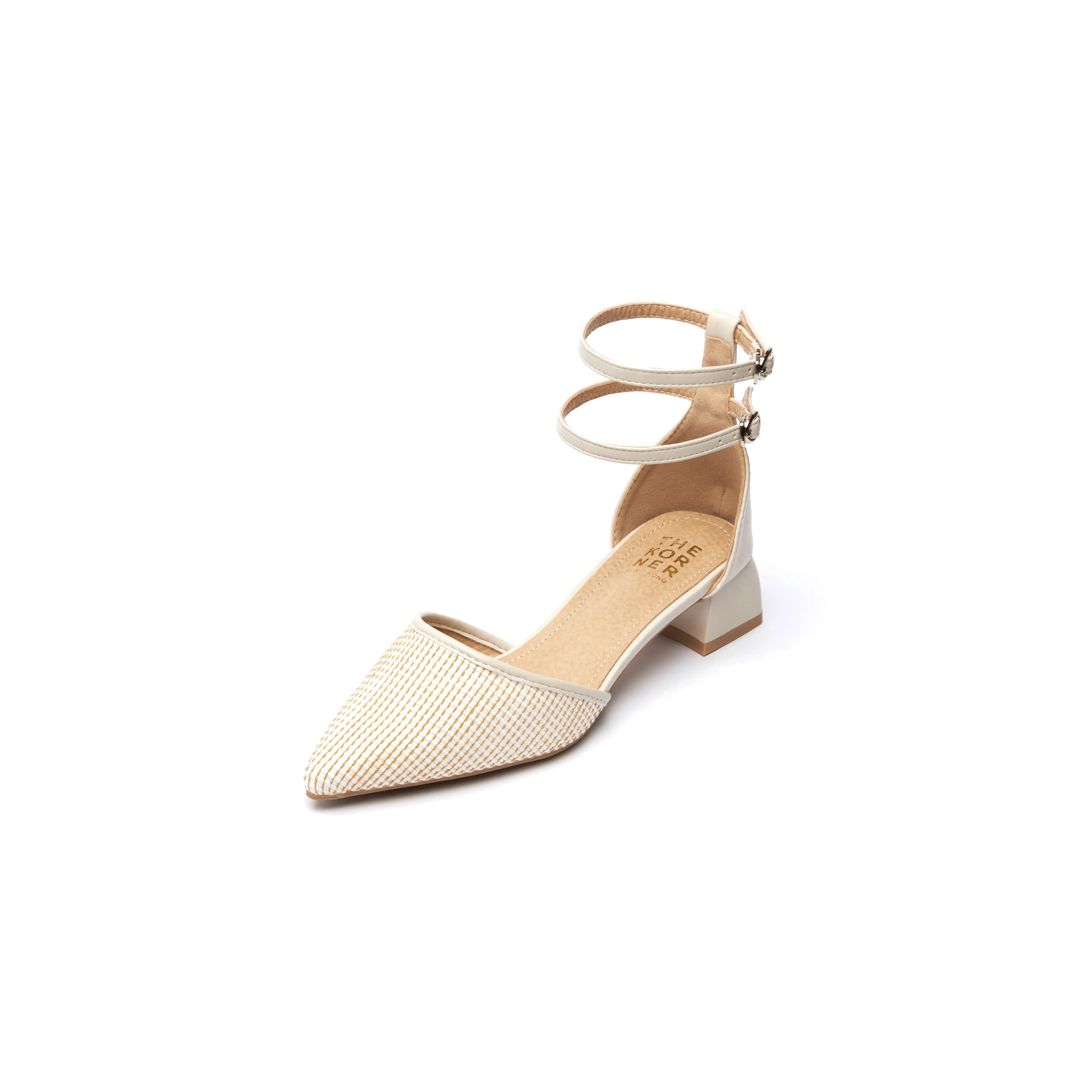 Kayi Linen Sandals - Beige ( BEI )