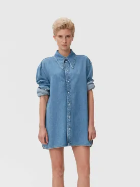 Light Denim Oversized Shirt