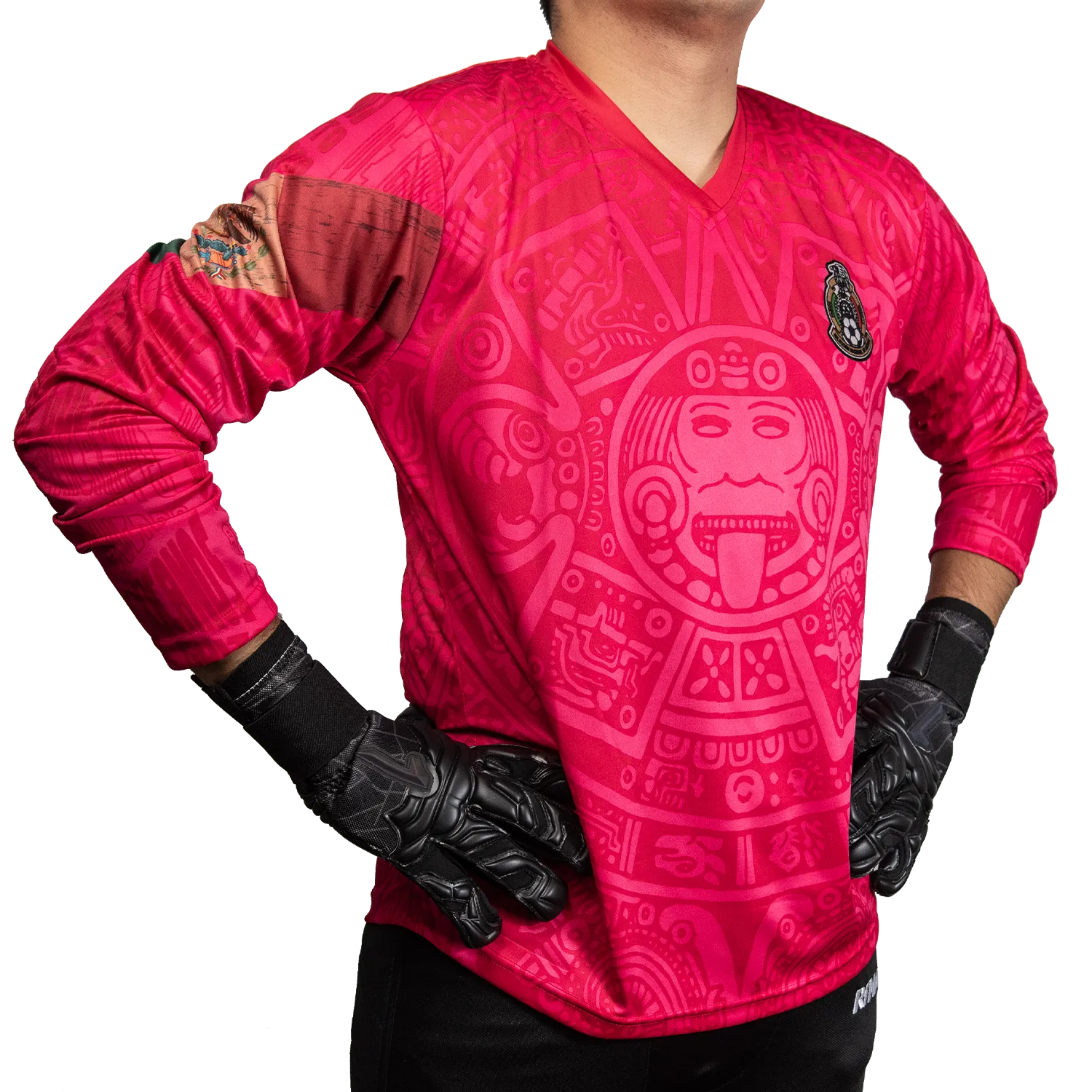 Mexico 98 Pink Goalkeeper Jersey Number Included