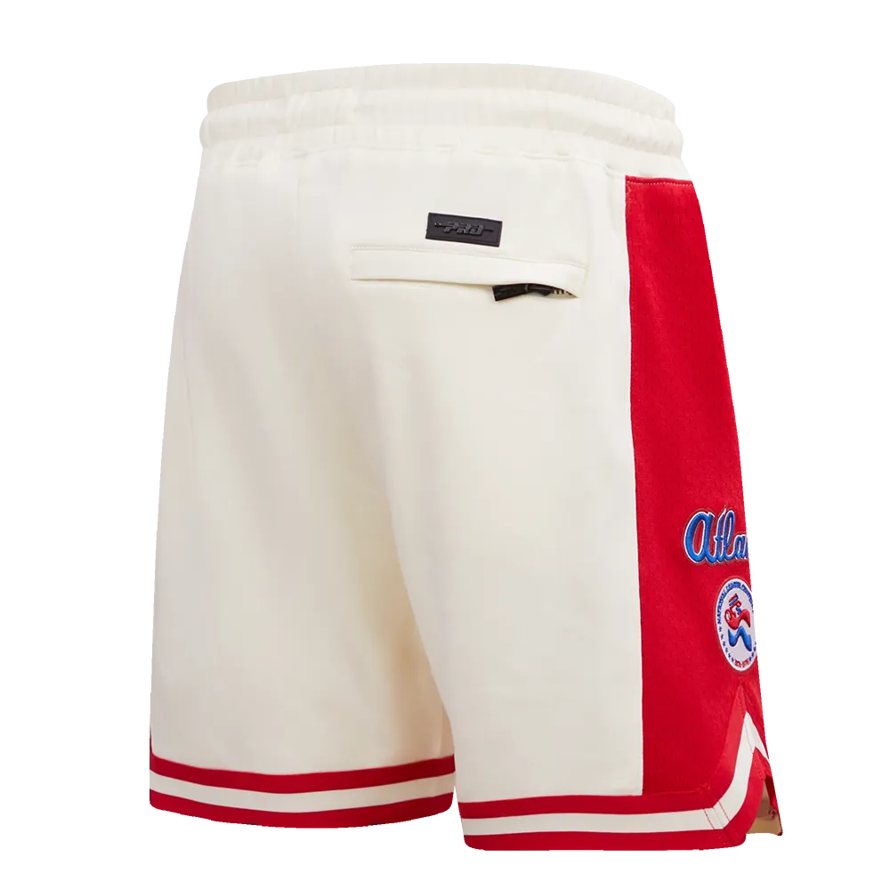 MLB ATLANTA BRAVES RETRO CLASSIC MEN'S 2.0 SHORT (EGGSHELL/ RED)