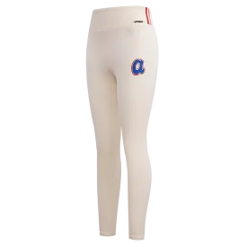 MLB ATLANTA BRAVES RETRO CLASSIC WOMEN'S JERSEY LEGGING (EGGSHELL)