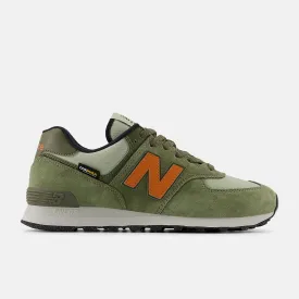 New Balance 574 - DARK OLIVINE/INFIELD CLAY/BLACK