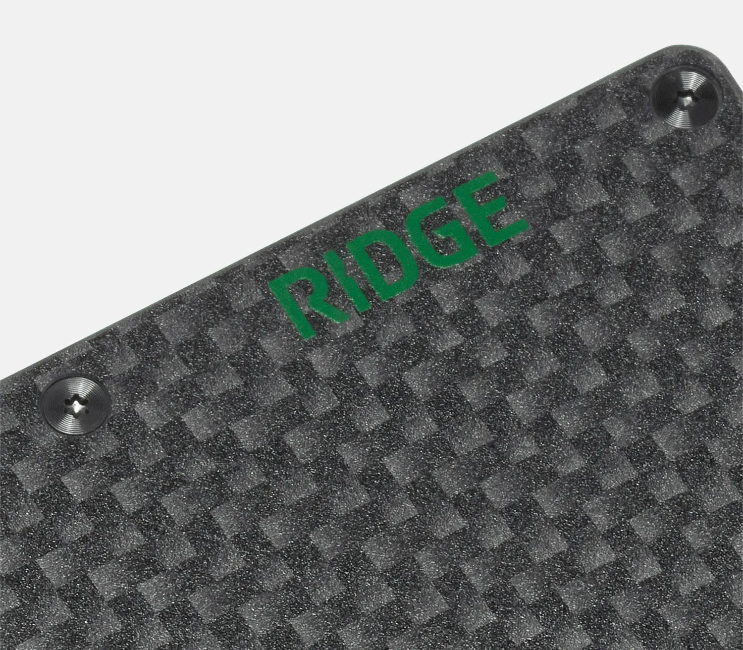 Ridge Wallet - Voodoo Green Carbon 003