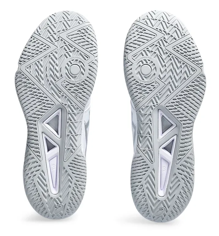 Sale $20 off - Asics Gel-Tactic 12 Women's Court Shoes, White / Pure Silver - Discount in the cart