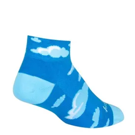 SockGuy Women's Cloudy Classic Low 2" Cycling Bike Sock