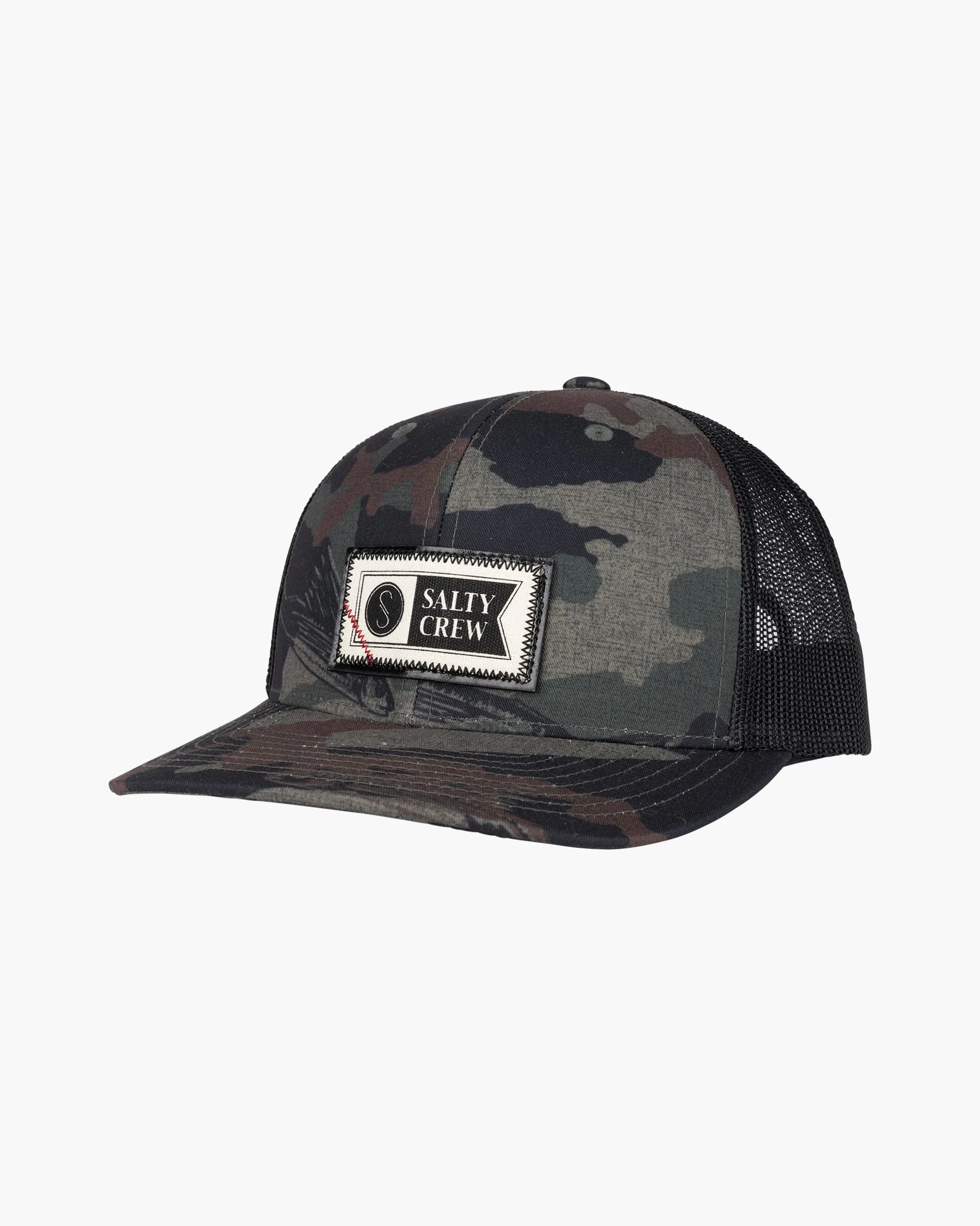 Topstitch Salty Camo Retro Trucker