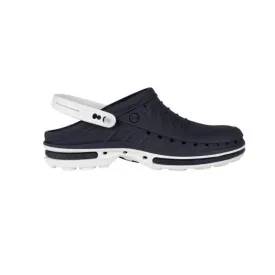 Wock Clog Navy Slip On