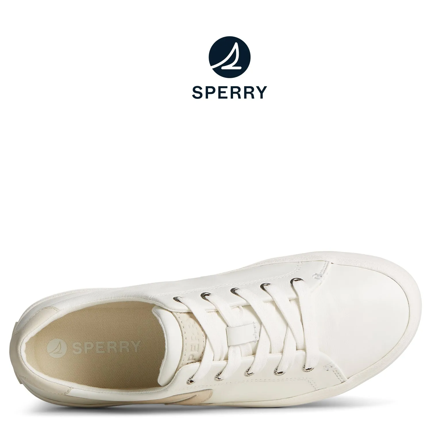 Women's Sandy Leather Sneaker White (STS89203)