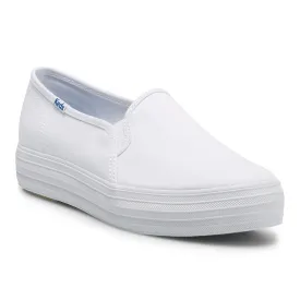 Women's Triple Decker Canvas White (WF67006)